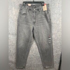 Levi’s 550 Relaxed Taper Mens Size 32 Denim‎ Jeans Black NWT